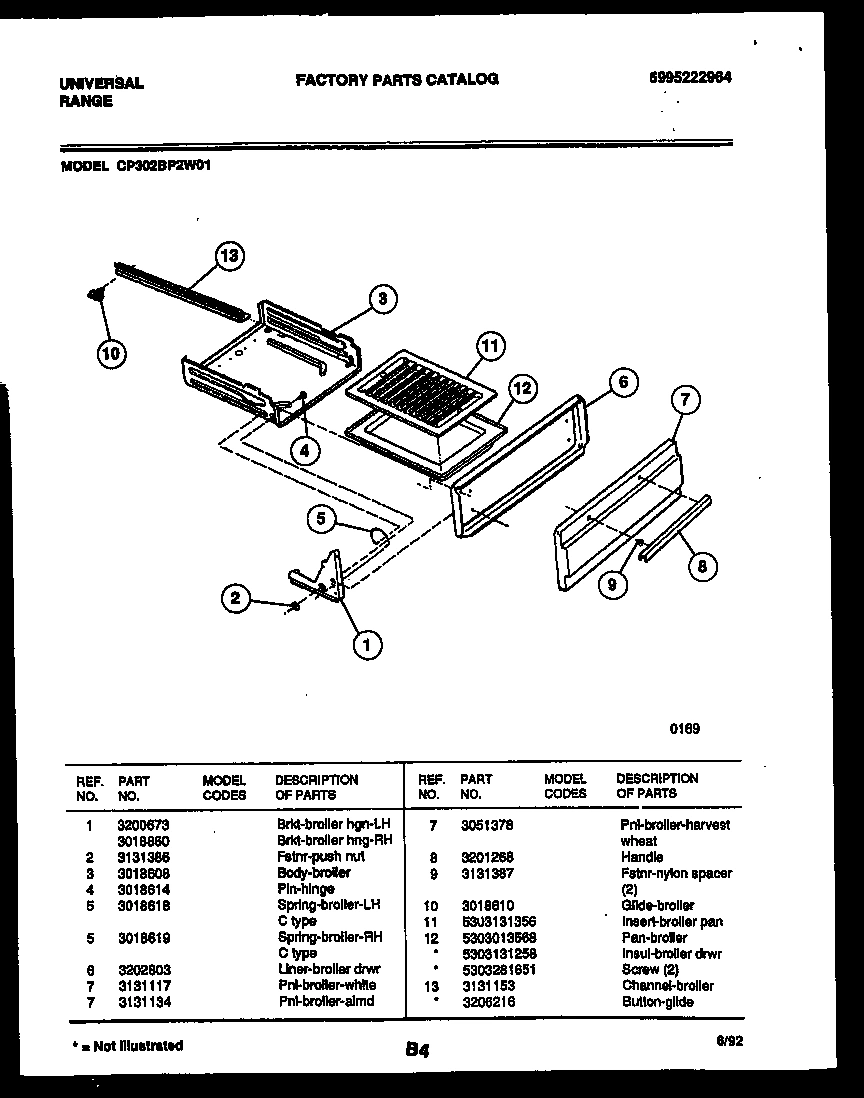 04 - BROILER PARTS