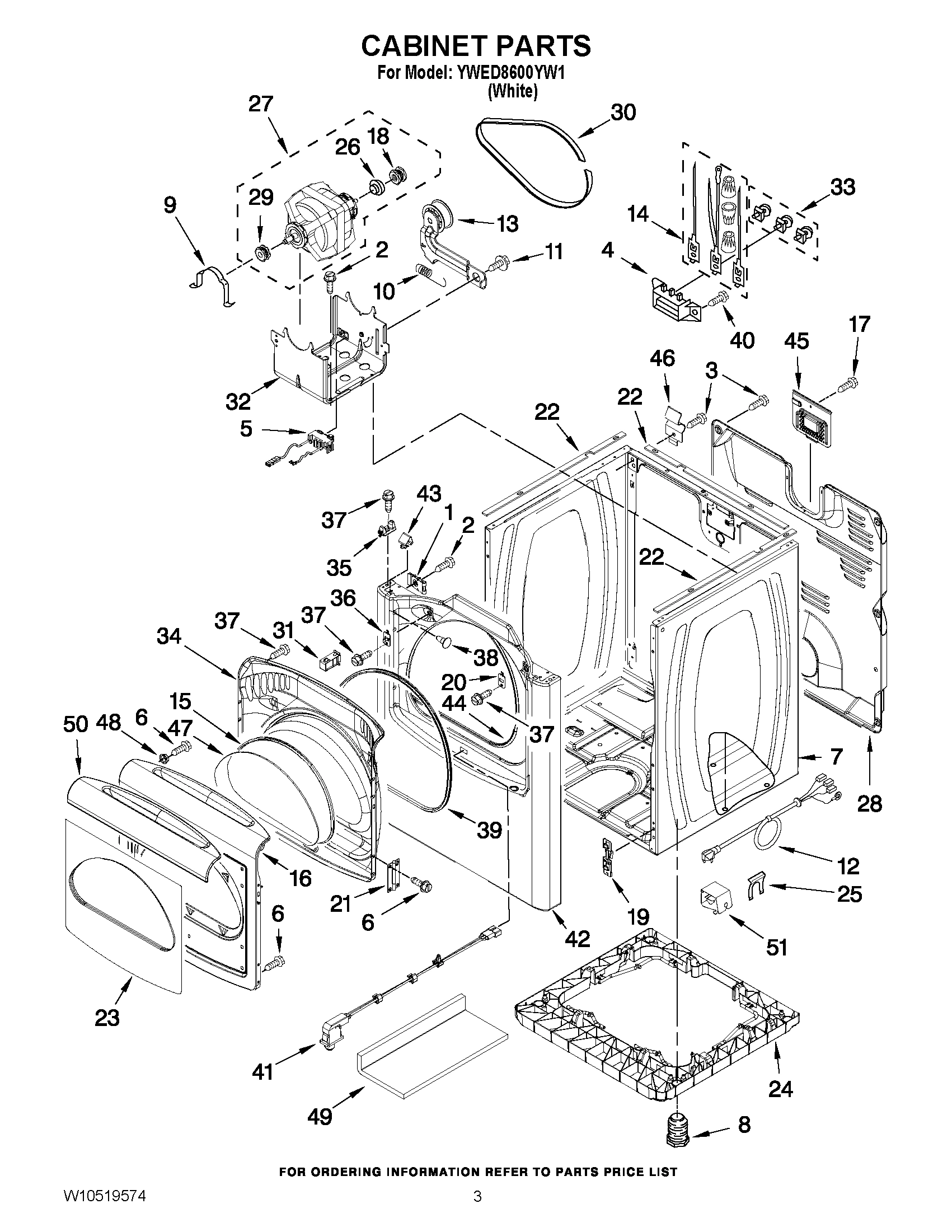 02 - CABINET PARTS