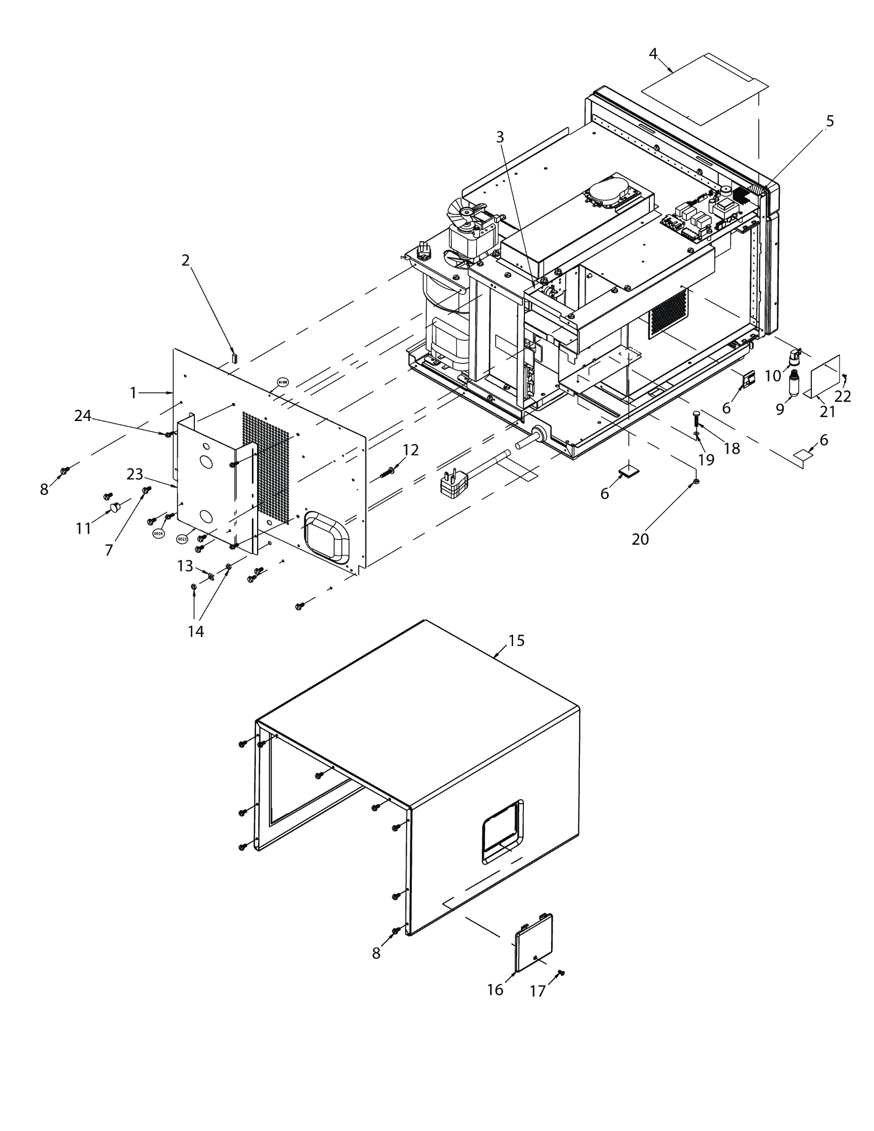 WRAPPER / REAR COVER / LAMP