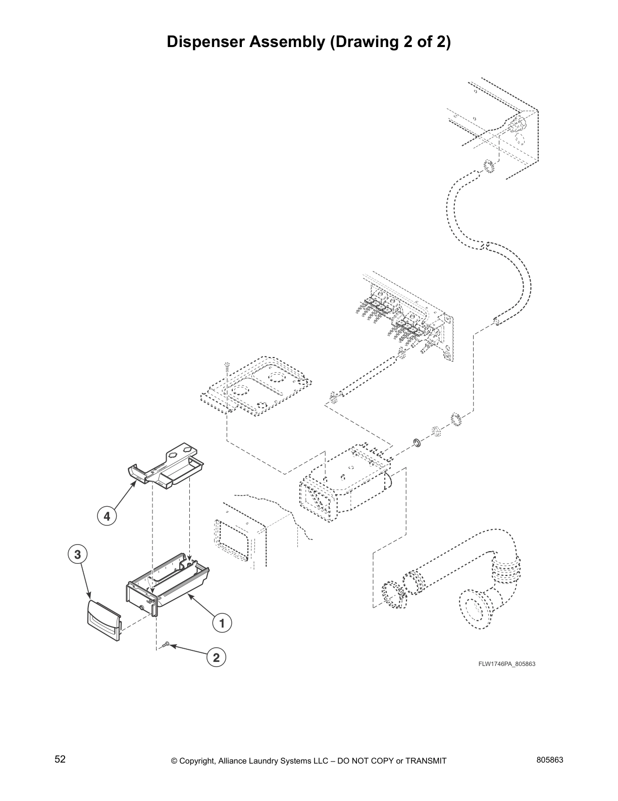 Dispenser Assembly (Drawing 2 of 2)