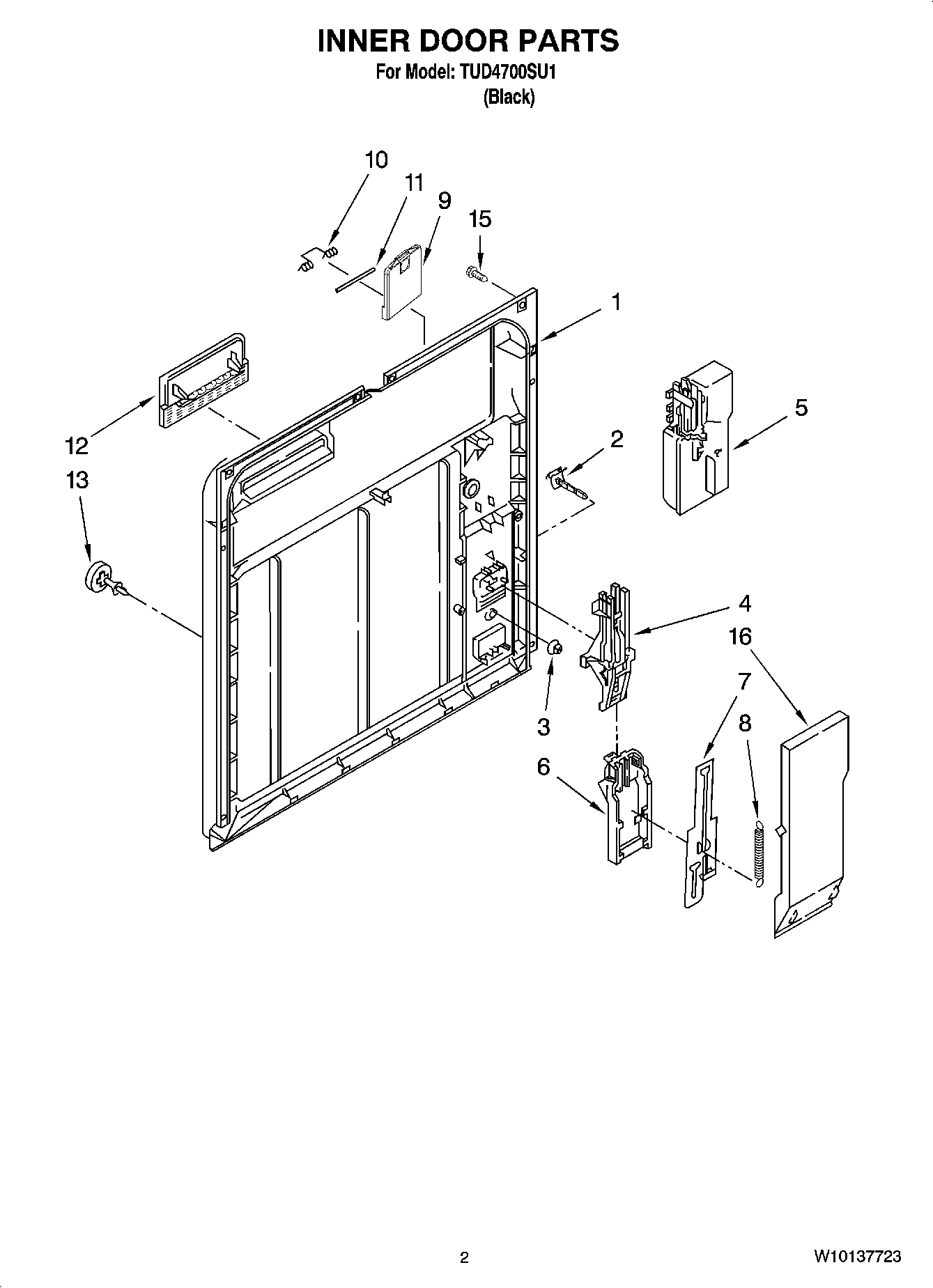 02 - INNER DOOR PARTS