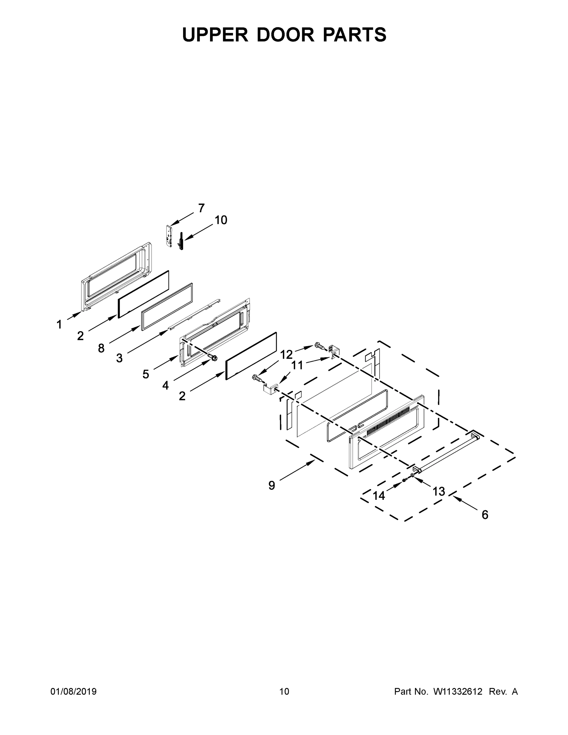 06 - UPPER DOOR PARTS