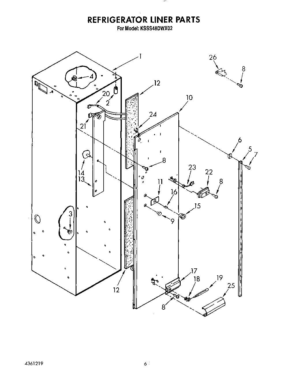 04 - REFRIGERATOR LINER