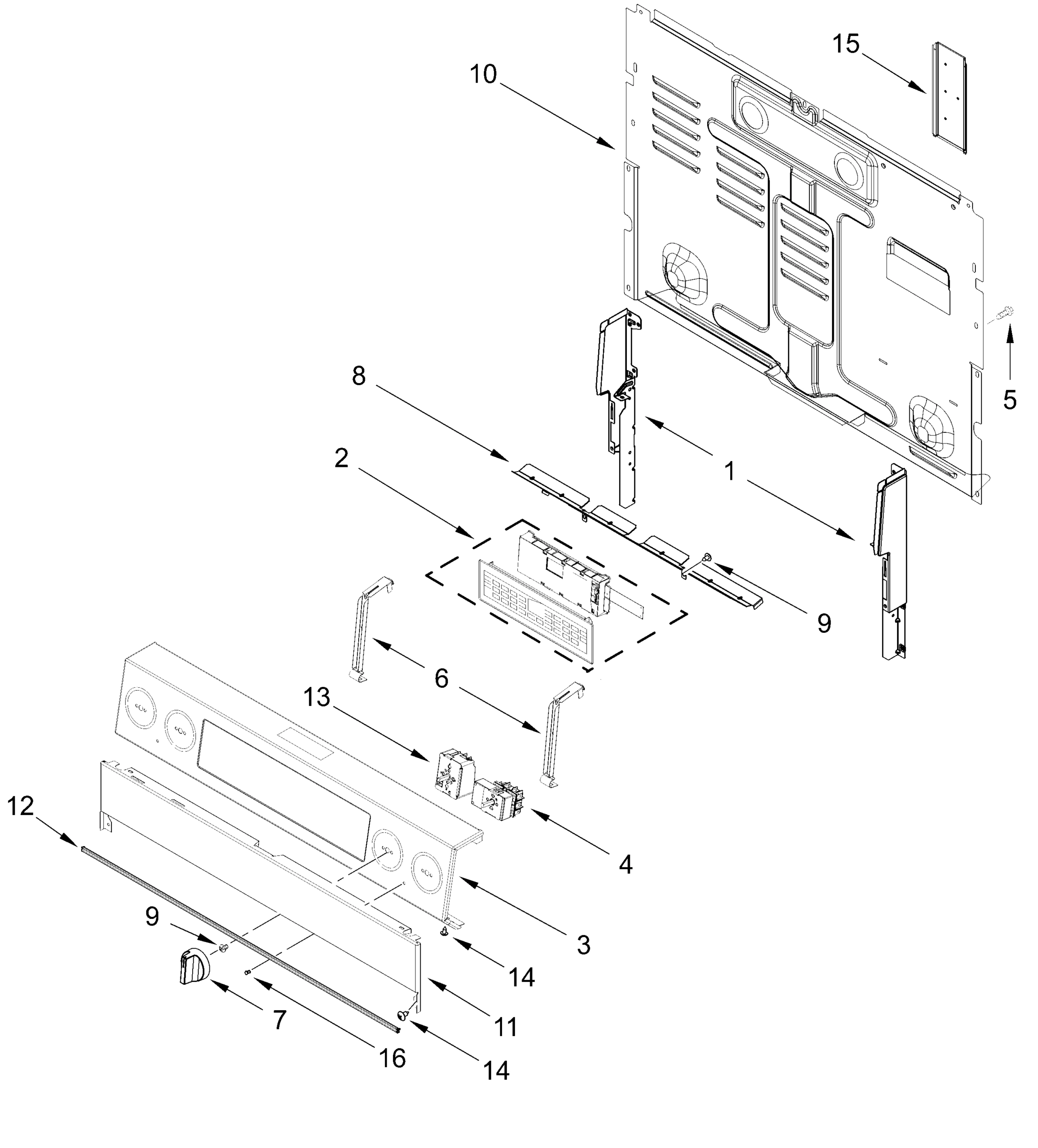 CONTROL PANEL PARTS