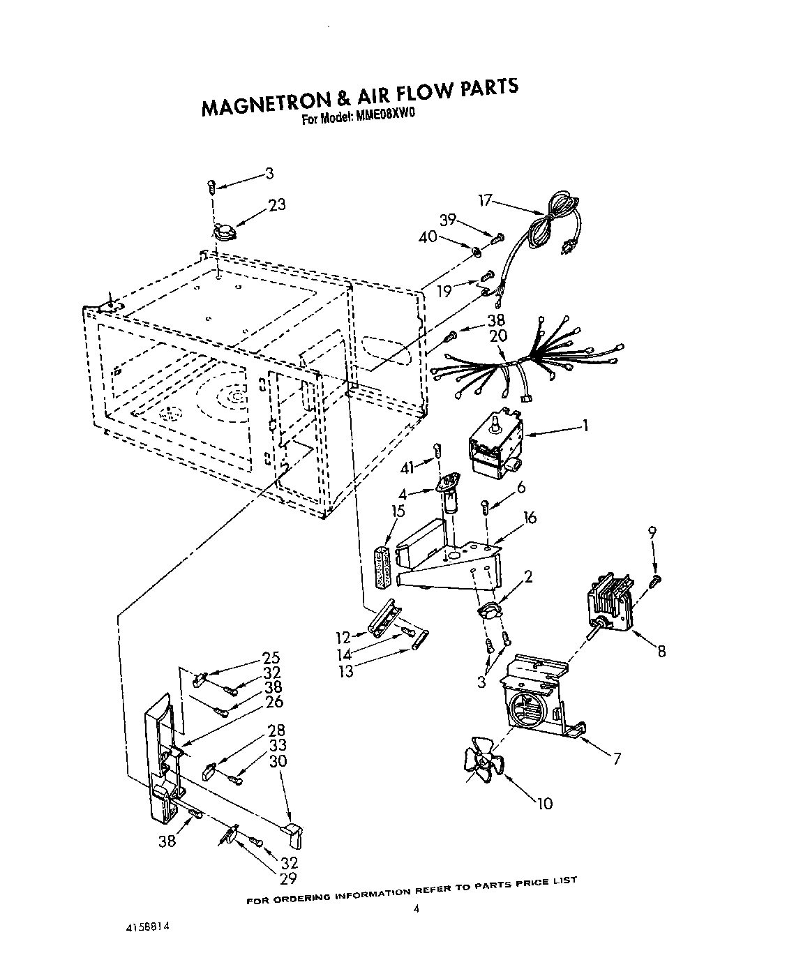 04 - MAGNETRON AND AIR FLOW, LIT/OPTIONAL