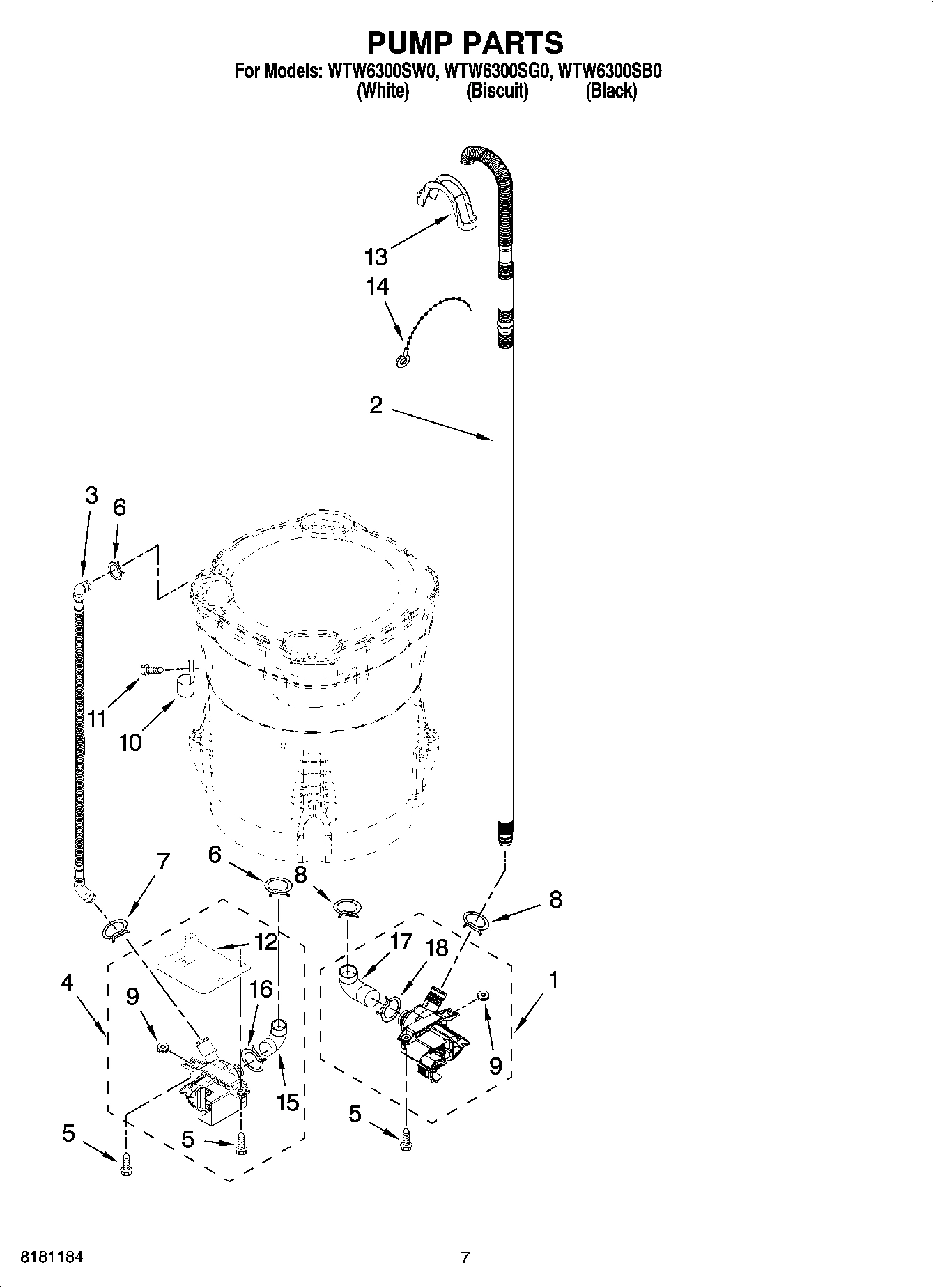 04 - PUMP PARTS, OPTIONAL PARTS (NOT INCLUDED)