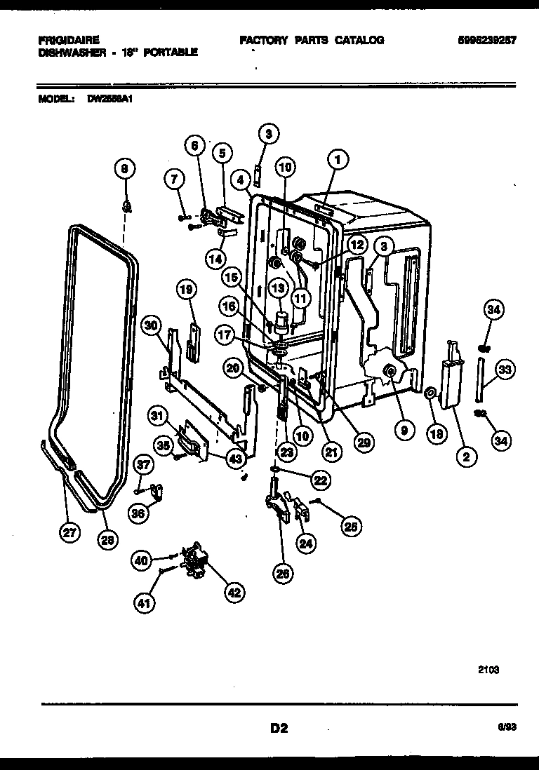 05 - TUB AND FRAME PARTS