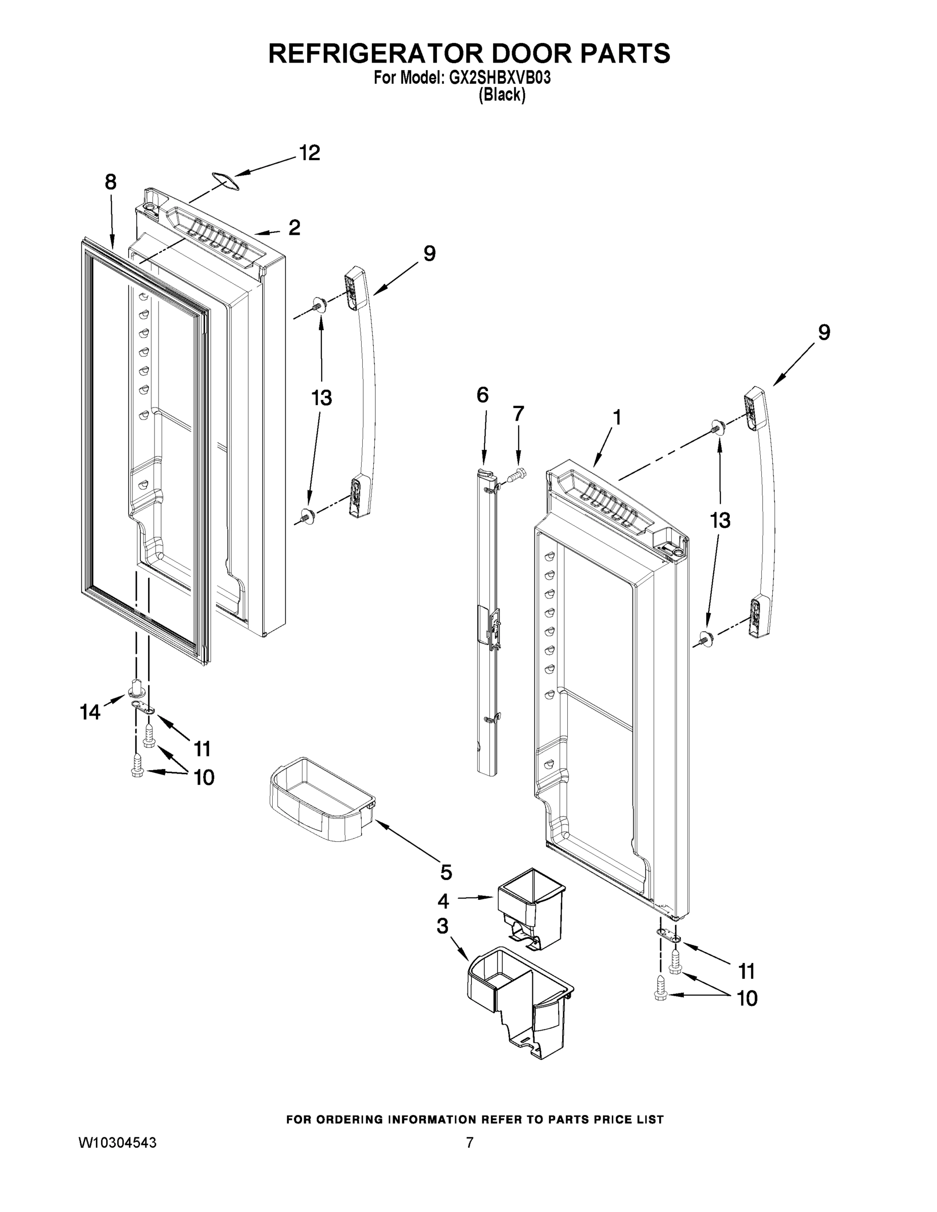 05 - REFRIGERATOR DOOR PARTS