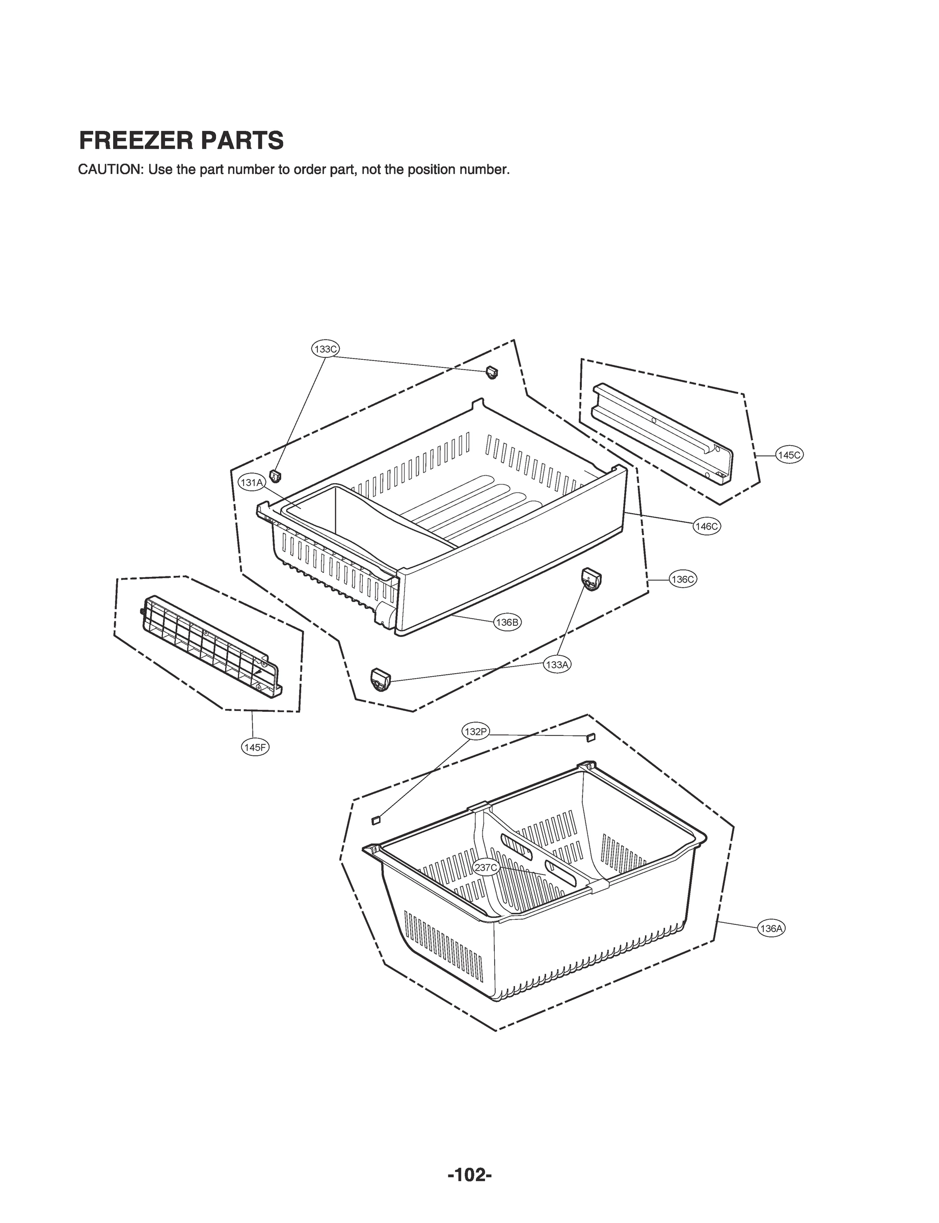 FREEZER PARTS