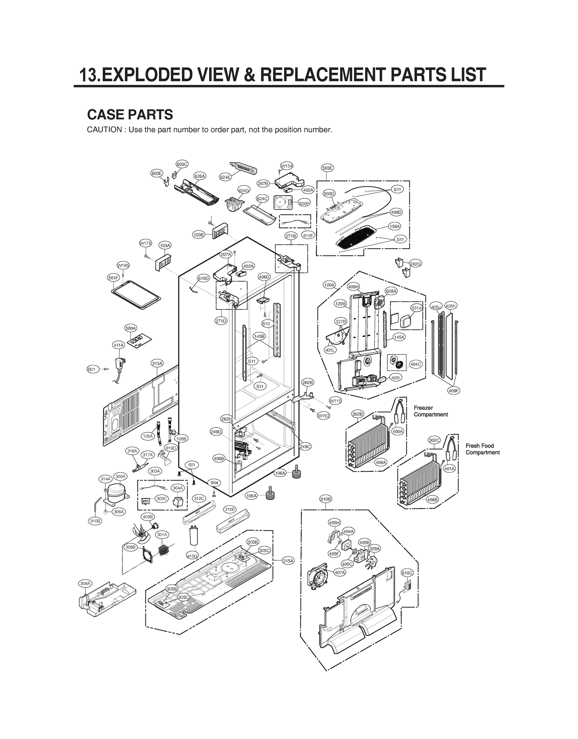 CASE PARTS