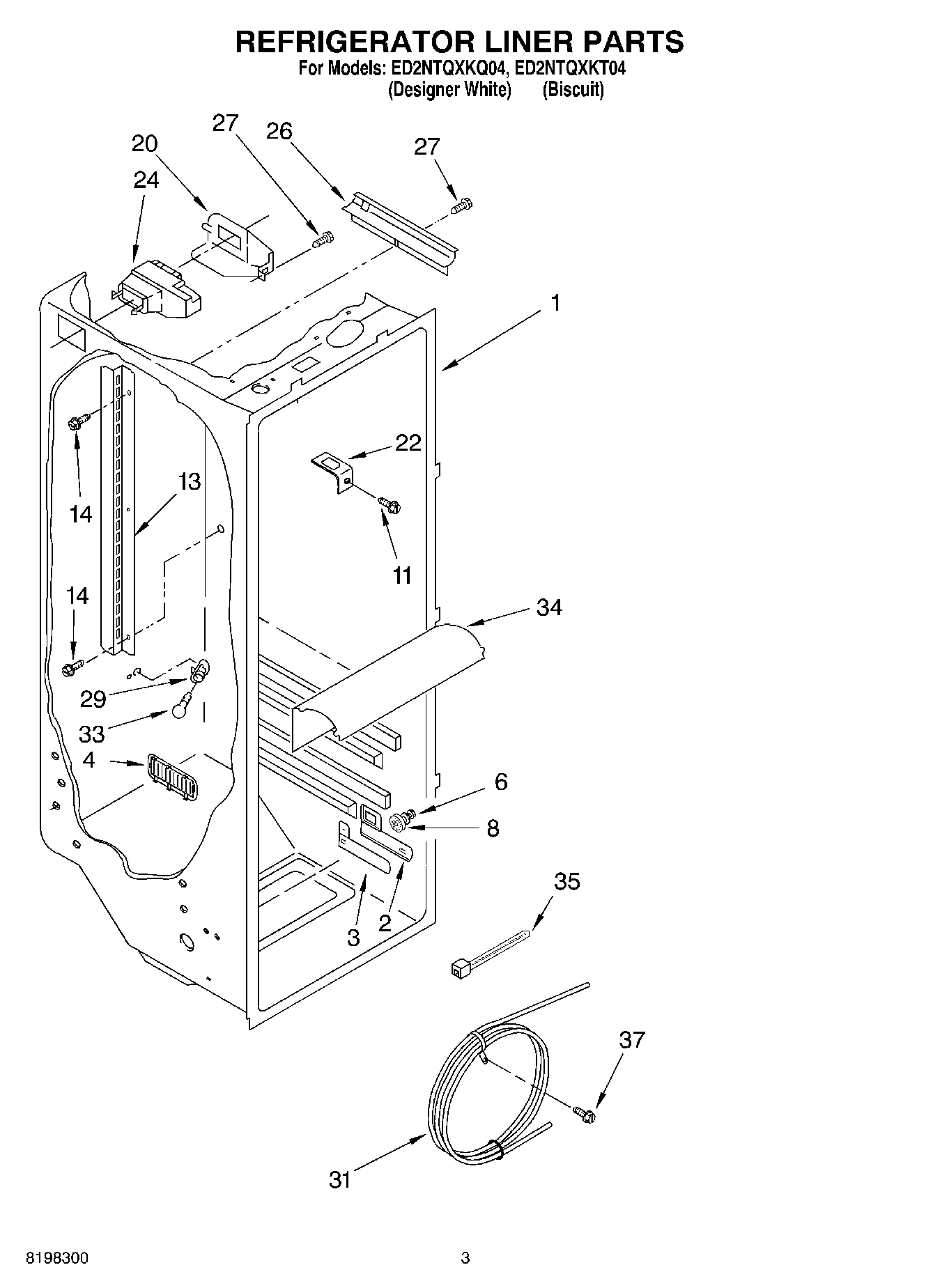 02 - REFRIGERATOR LINER