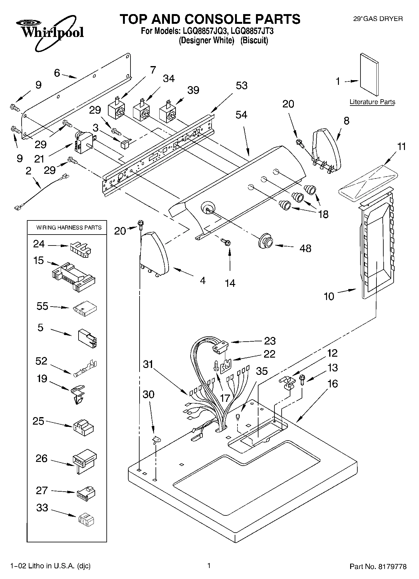 01 - TOP AND CONSOLE, LITERATURE