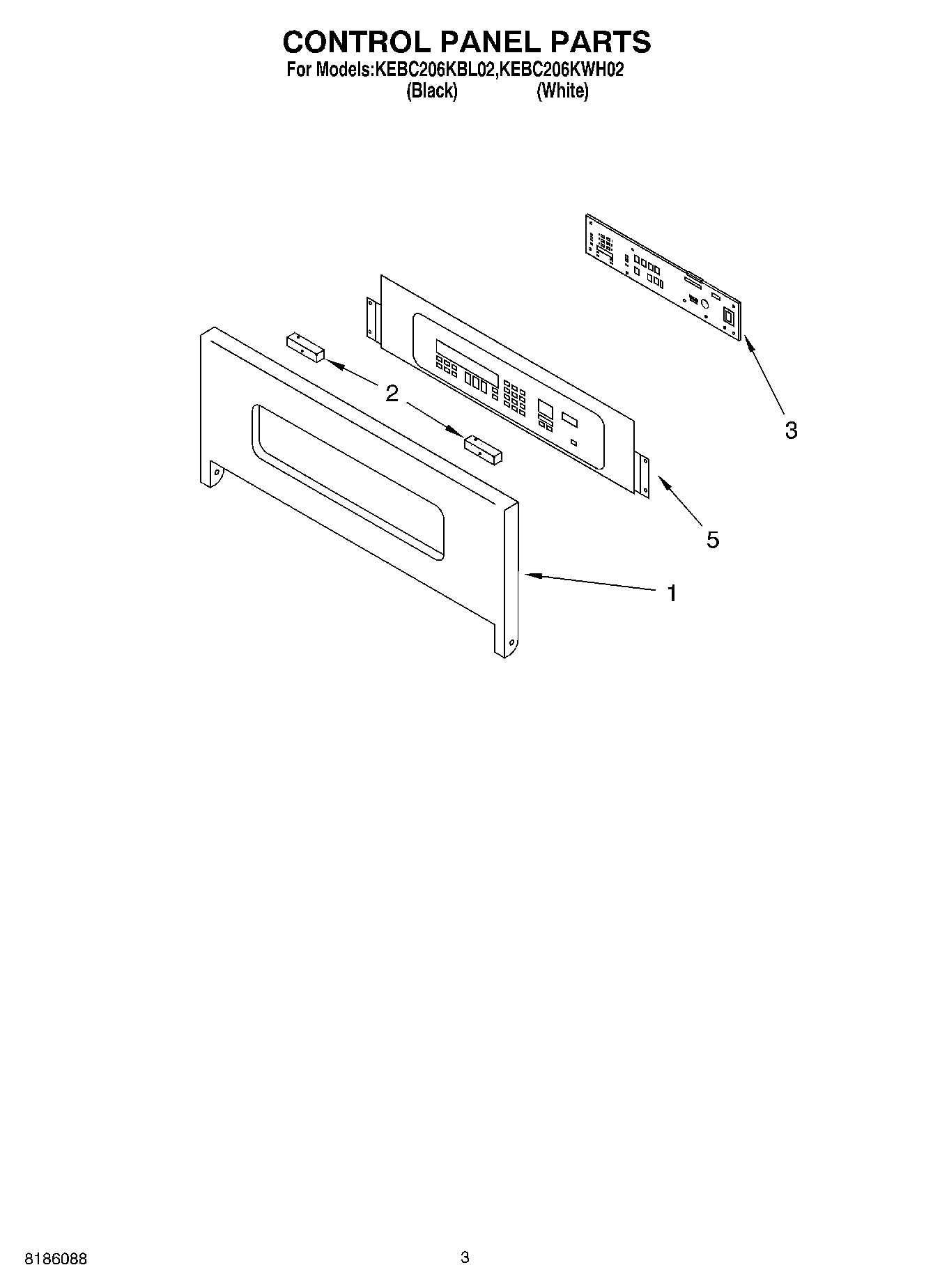 02 - CONTROL PANEL PARTS