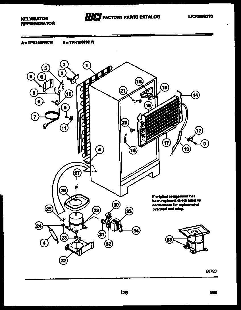 05 - SYSTEM AND AUTOMATIC DEFROST PARTS