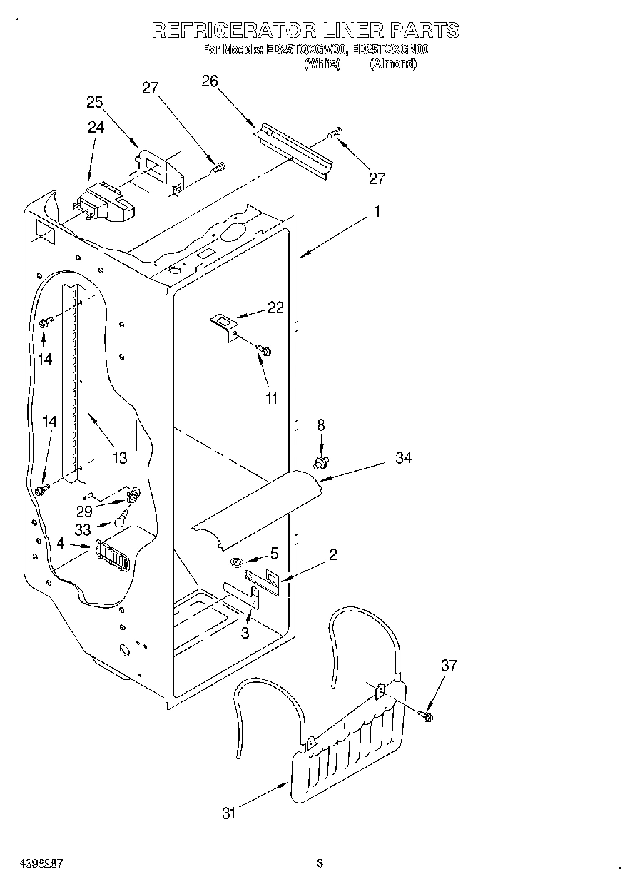 02 - REFRIGERATOR LINER