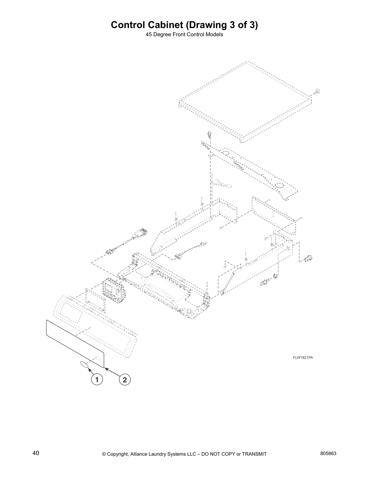 Control Cabinet (Drawing 3 of 3)