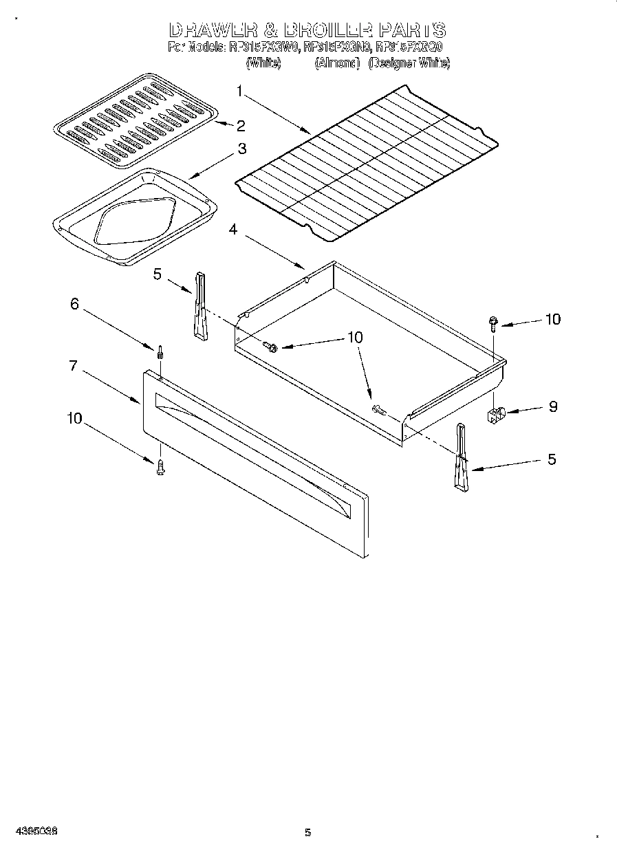 04 - DRAWER AND BROILER
