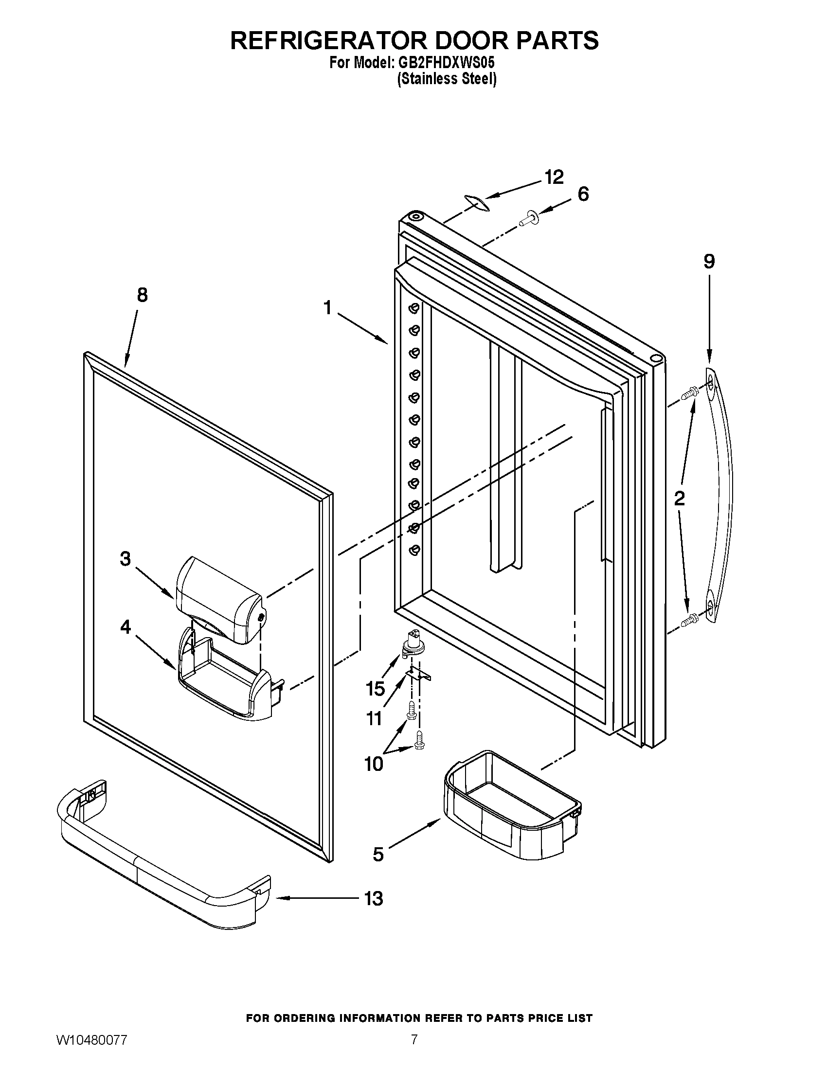 05 - REFRIGERATOR DOOR PARTS