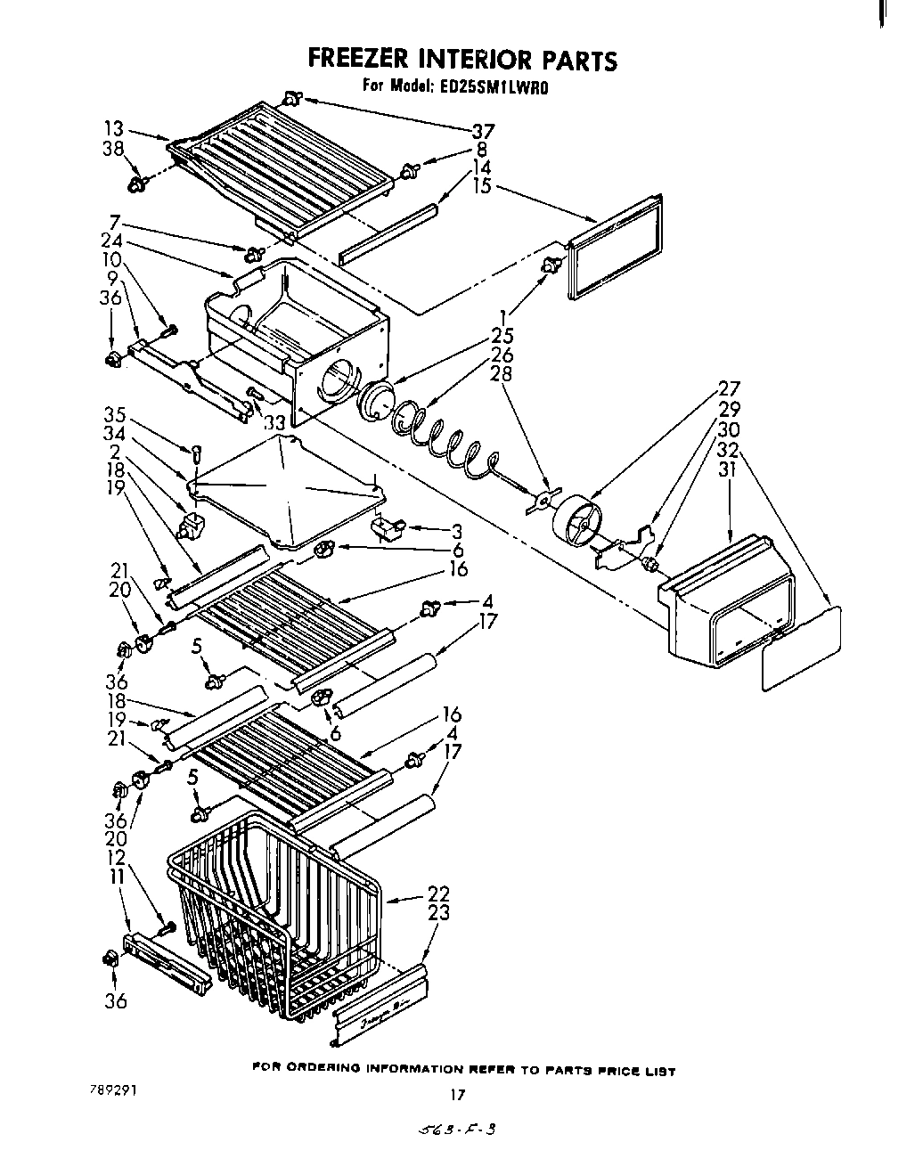 10 - FREEZER INTERIOR