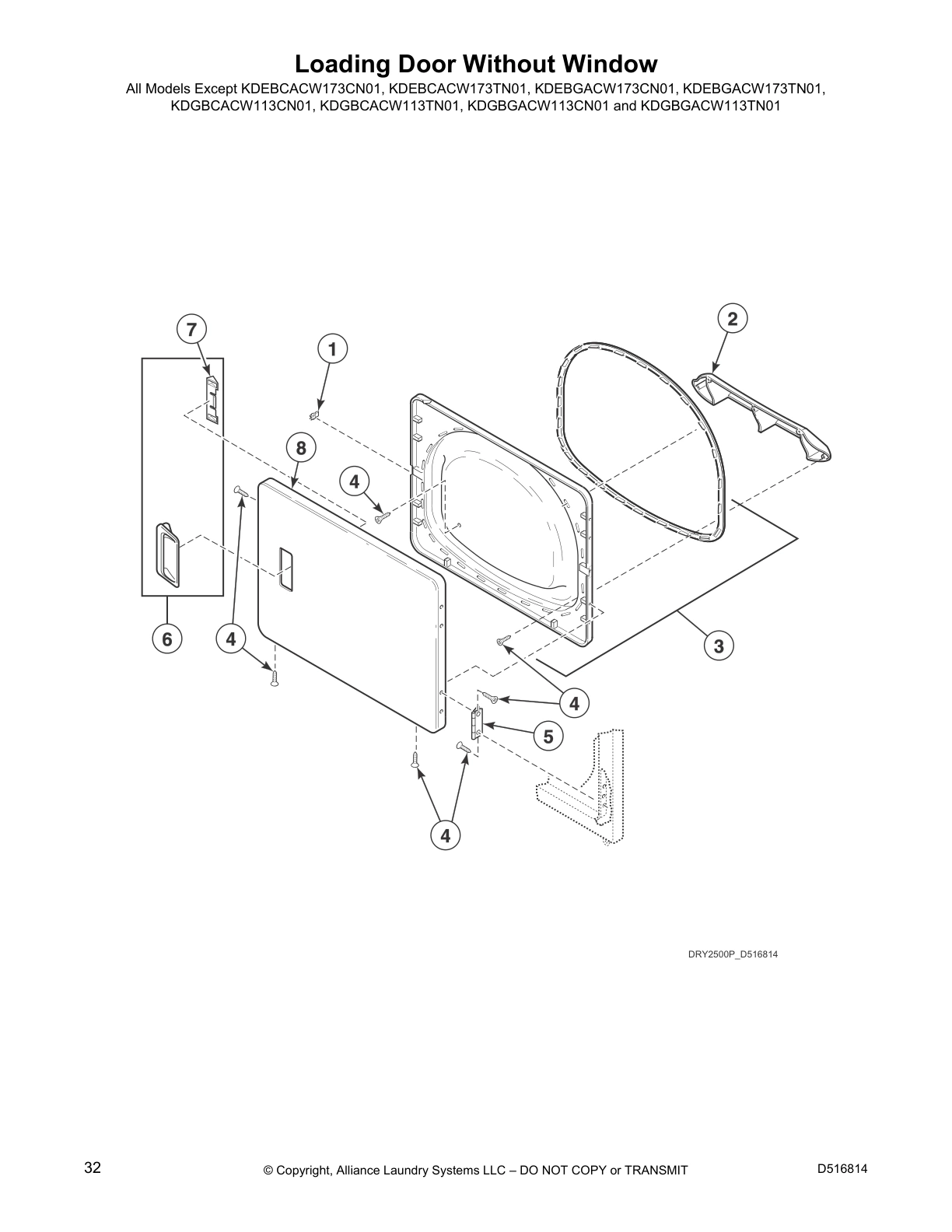 Loading Door Without Window