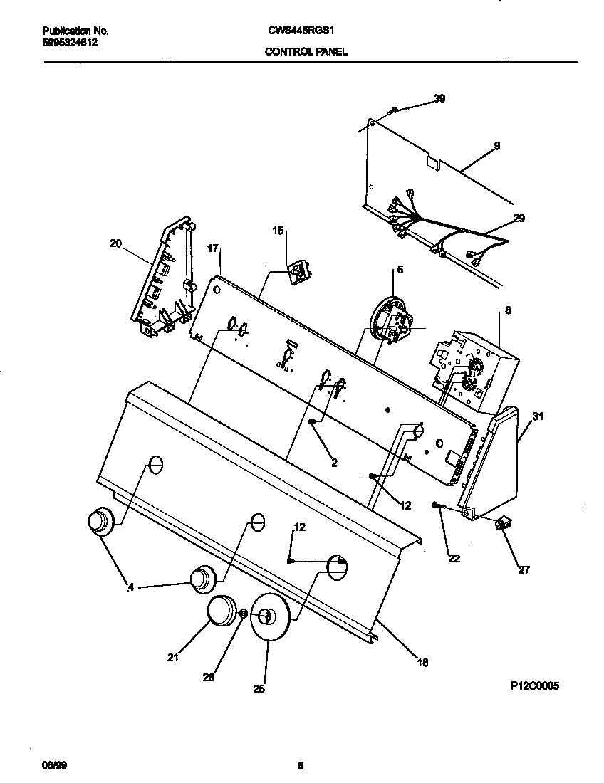 05 - P12C0005 CONTROL PANEL