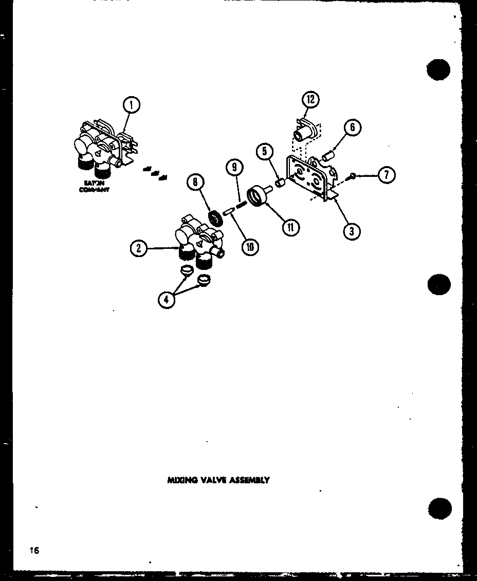 03 - MIXING VALVE ASSY