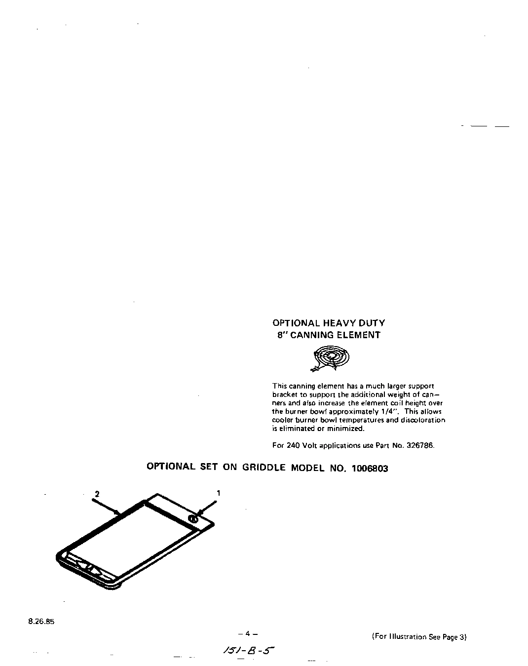 04 - CANNING ELEMENT , GRIDDLE