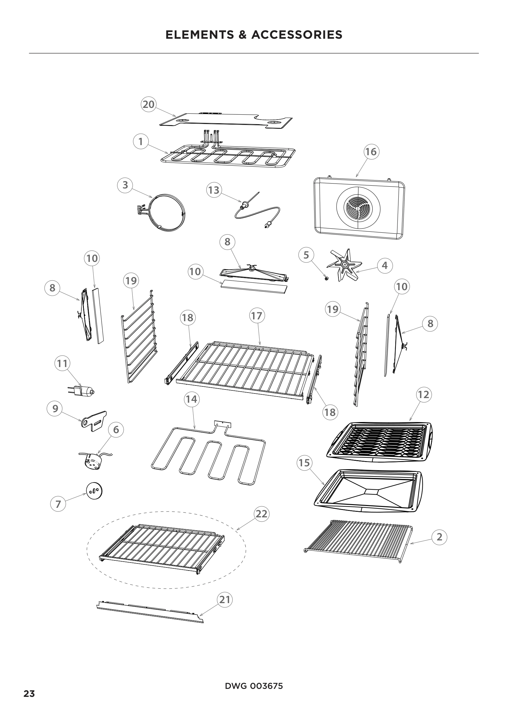 ELEMENTS & ACCESSORIES