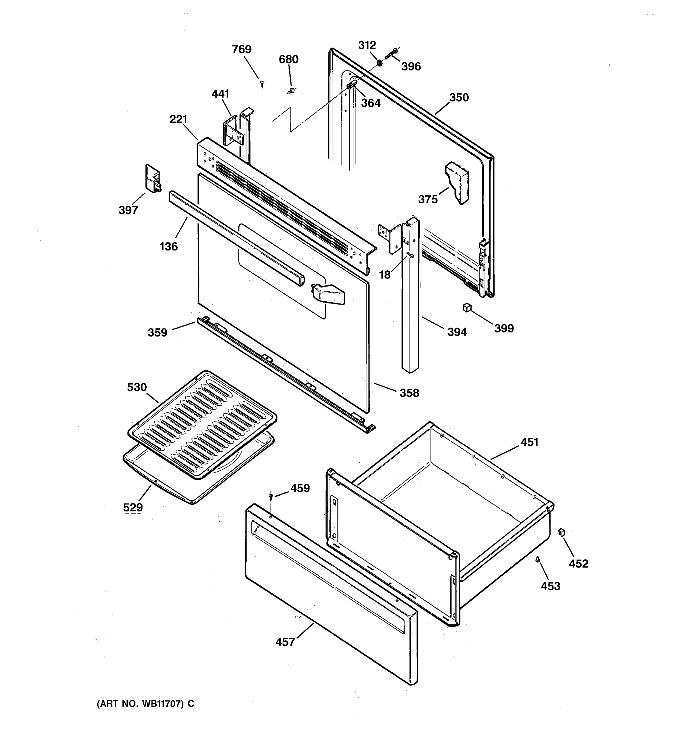 DOOR & DRAWER PARTS