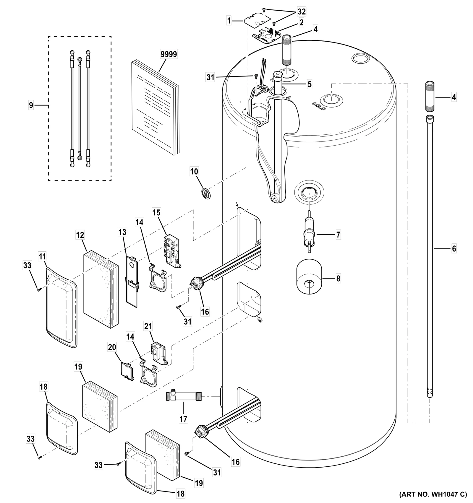 WATER HEATER ASSEMBLY