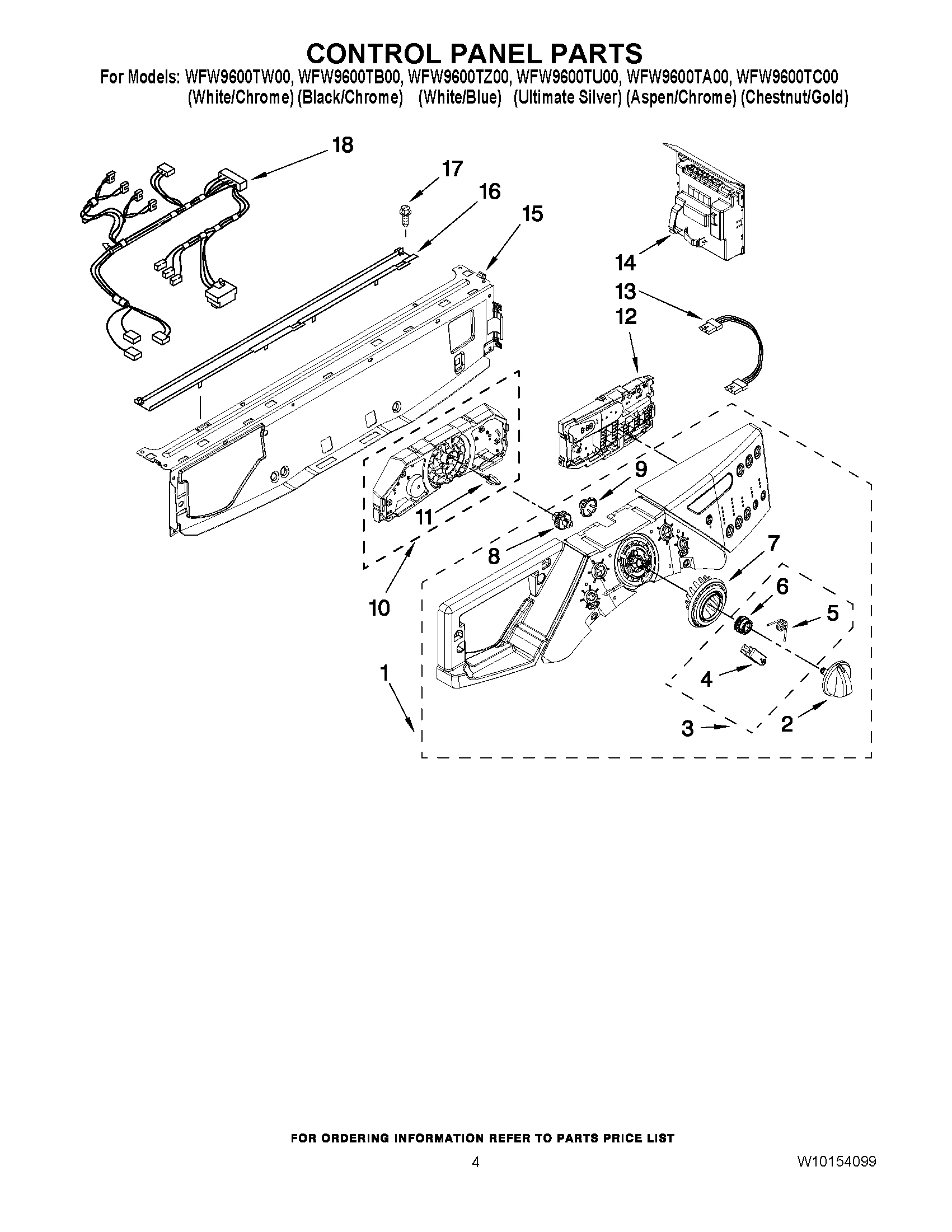 03 - CONTROL PANEL PARTS