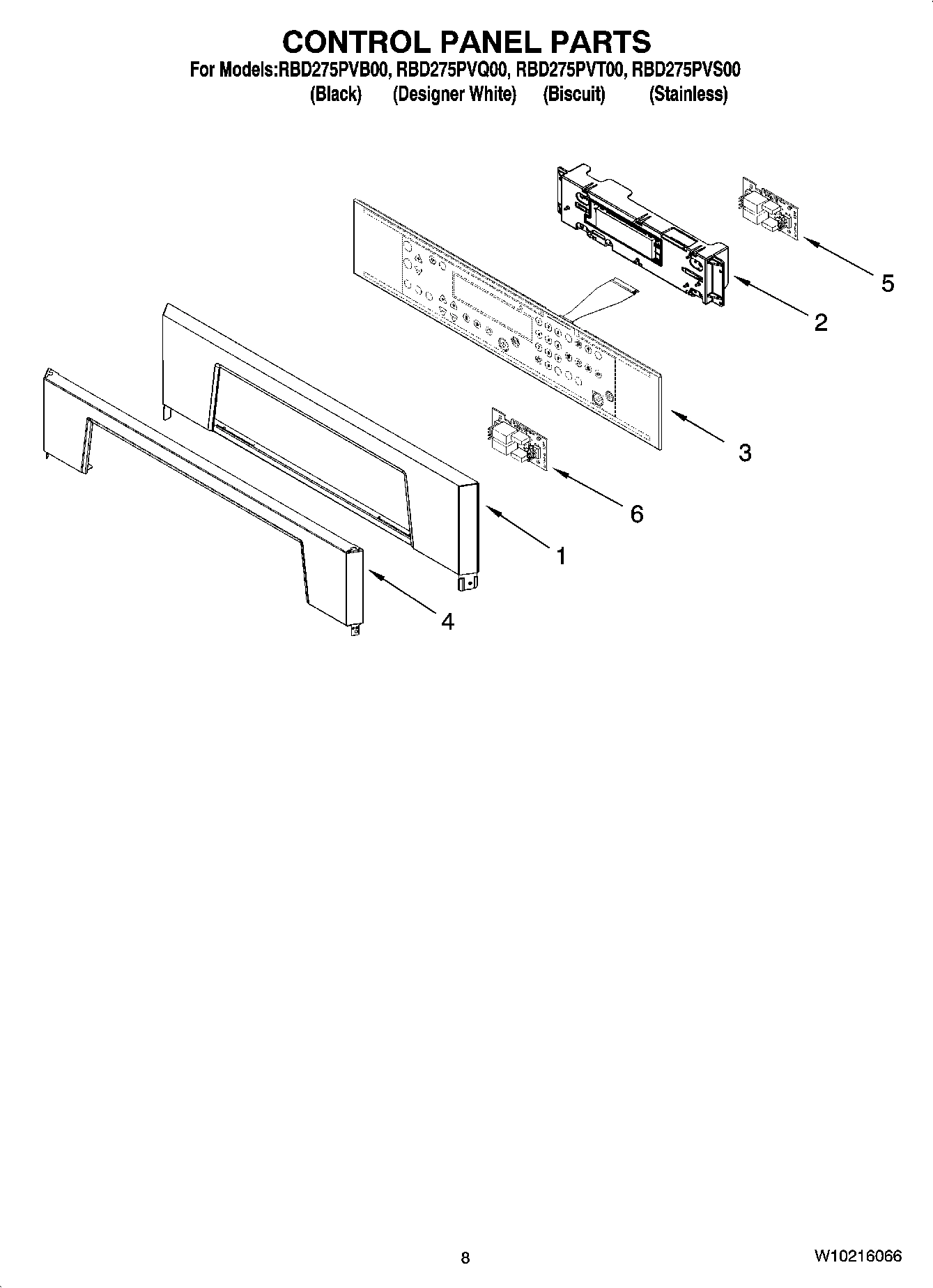 06 - CONTROL PANEL PARTS
