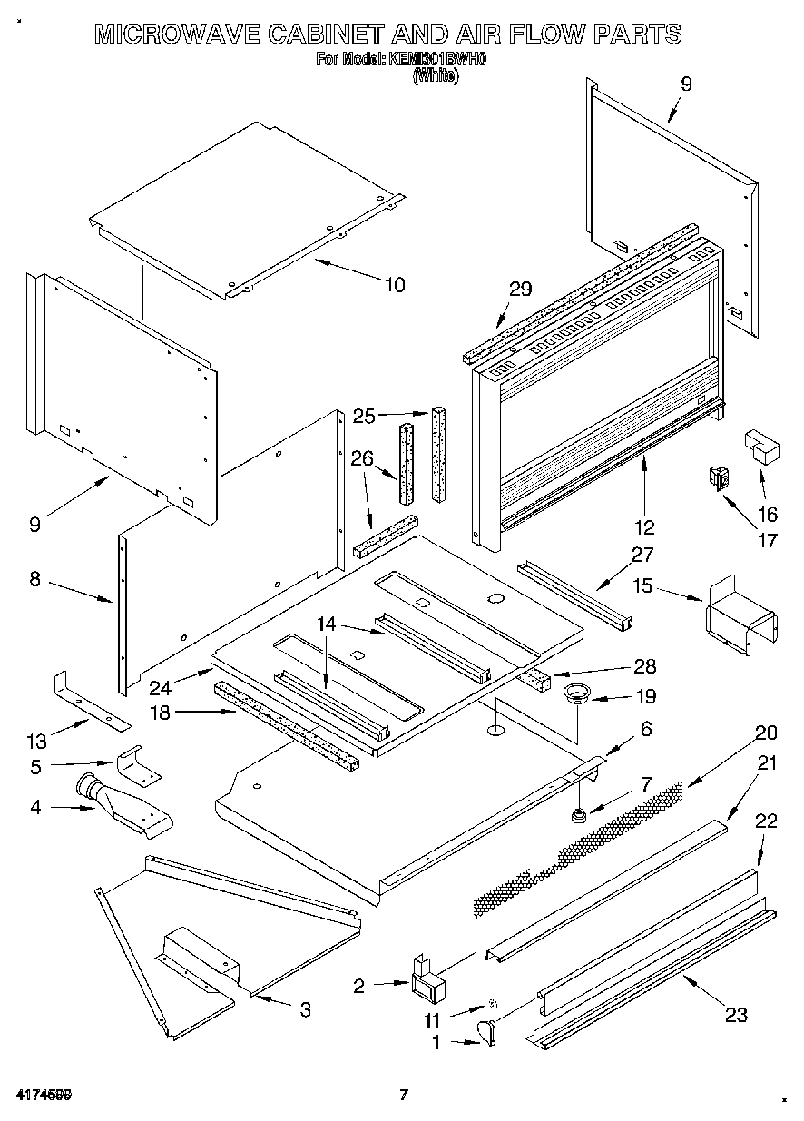 06 - MICROWAVE CABINET AND AIR FLOW