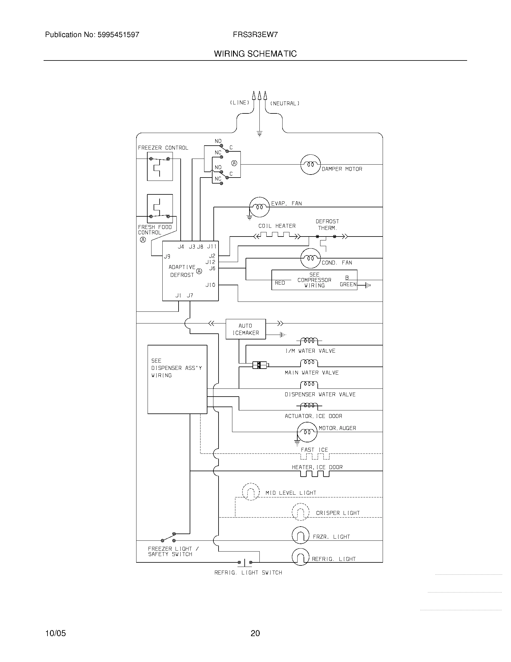 20 - WIRING SCHEMATIC