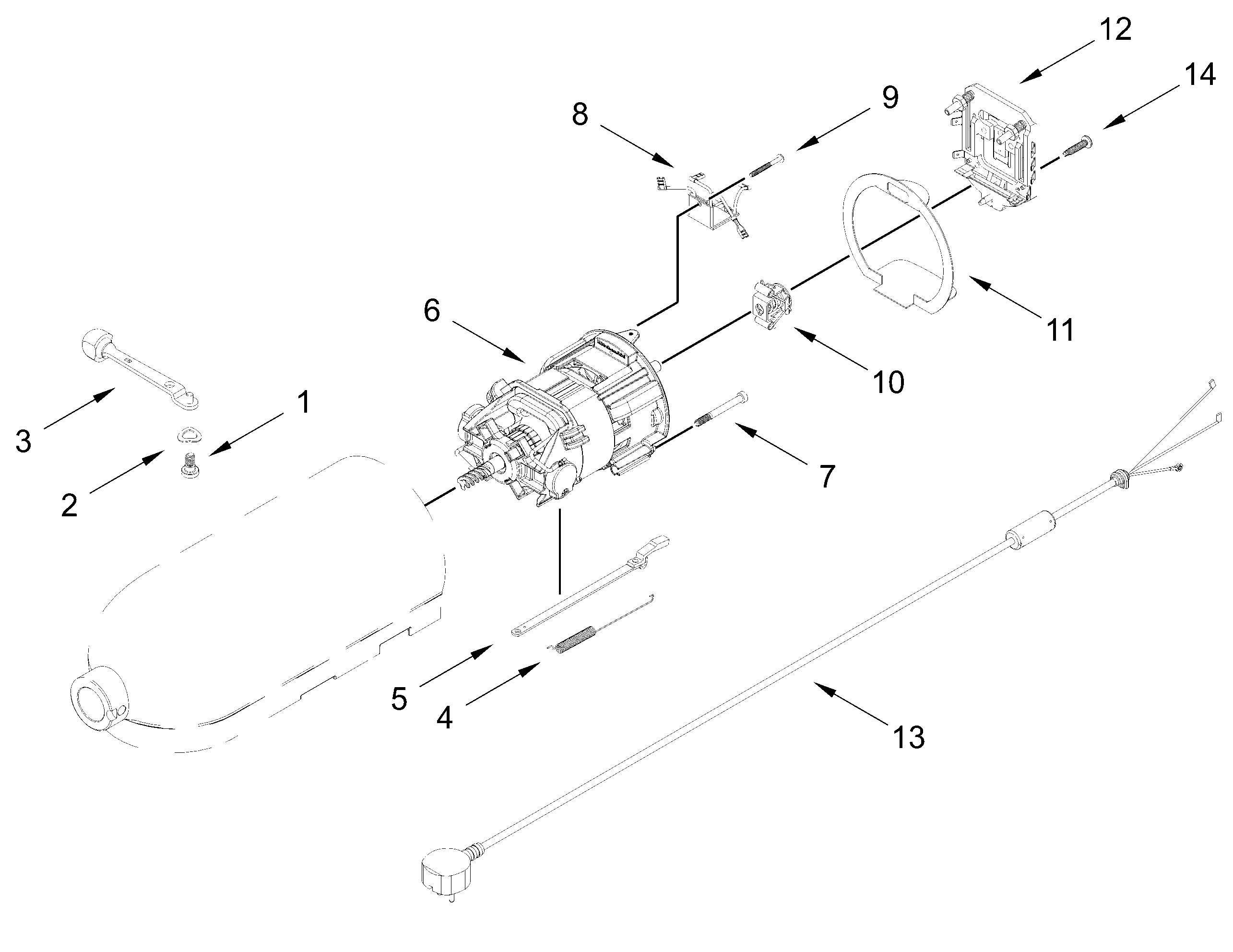 MOTOR AND CONTROL UNIT PARTS
