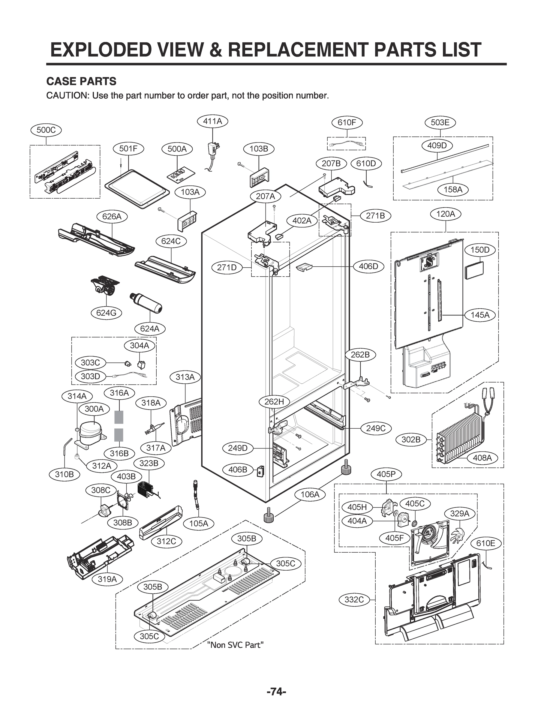 CASE PARTS