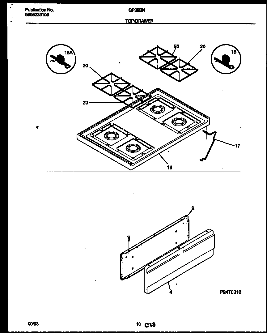 06 - COOKTOP AND DRAWER PARTS