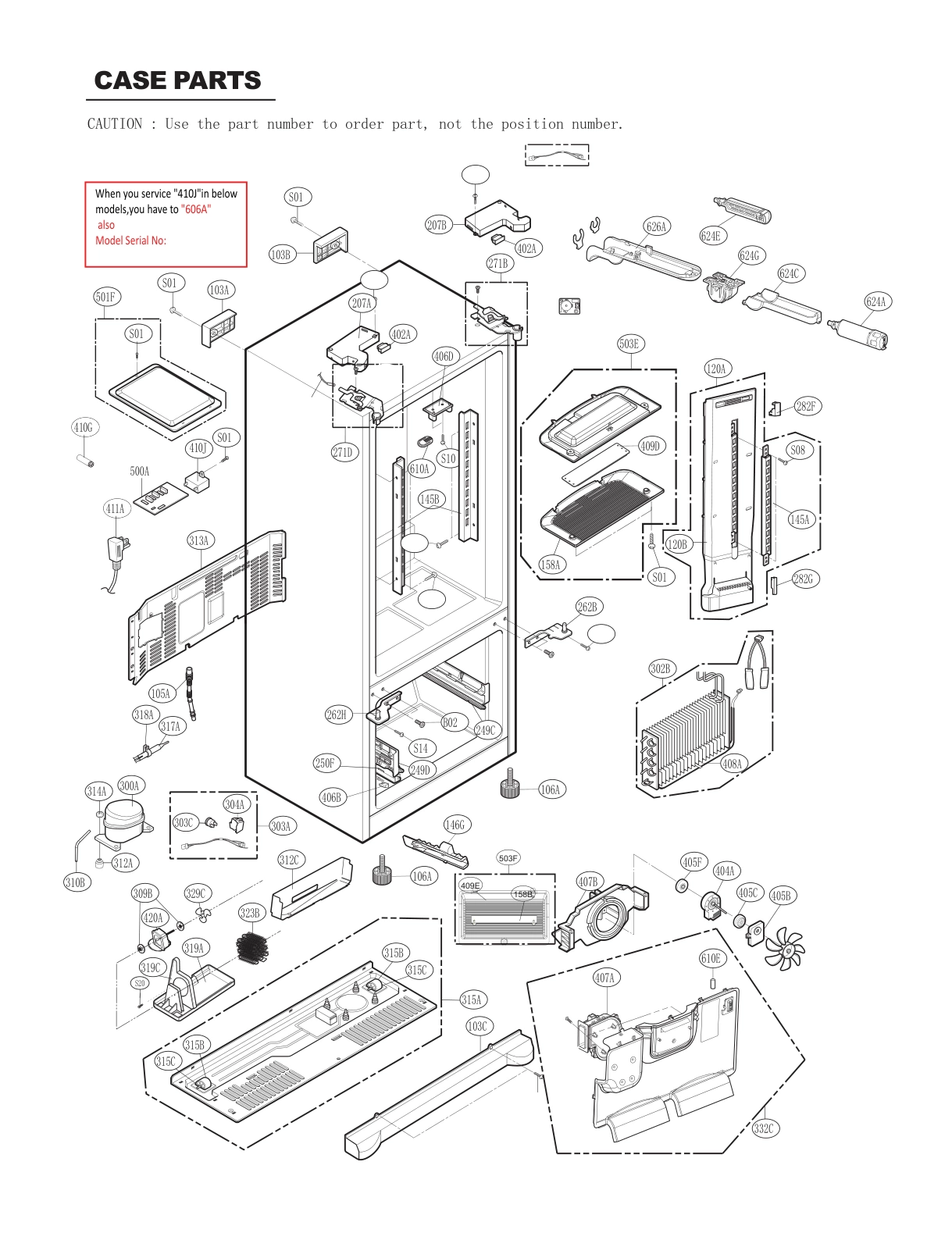 CASE PARTS