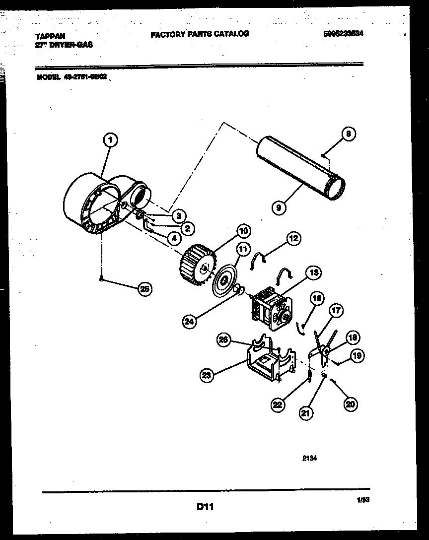 05 - BLOWER AND DRIVE PARTS