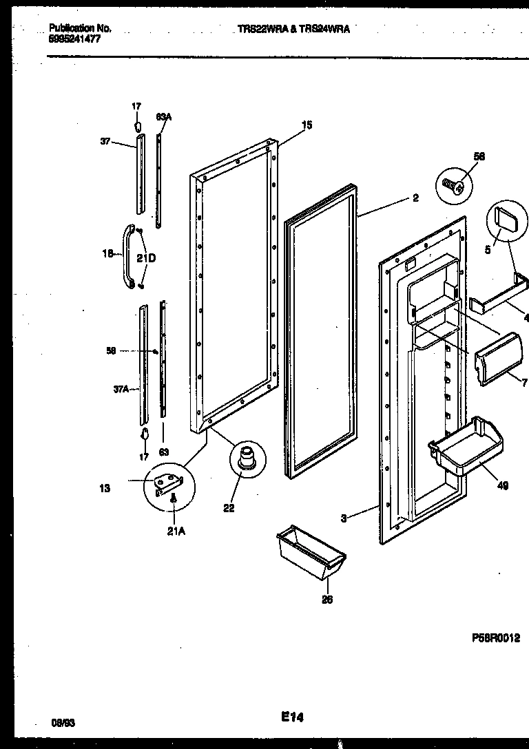 04 - REFRIGERATOR DOOR PARTS