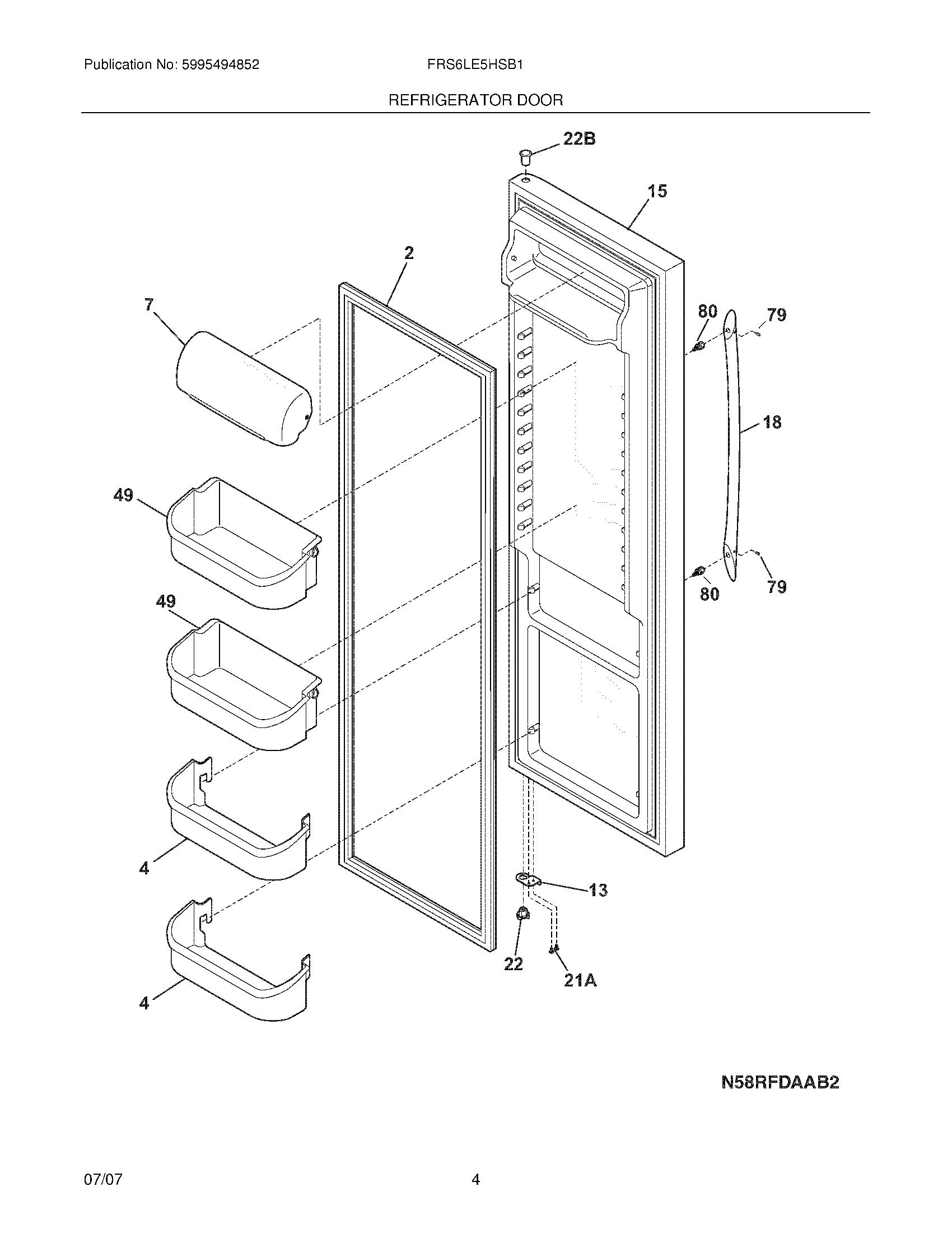 05 - REFRIGERATOR DOOR