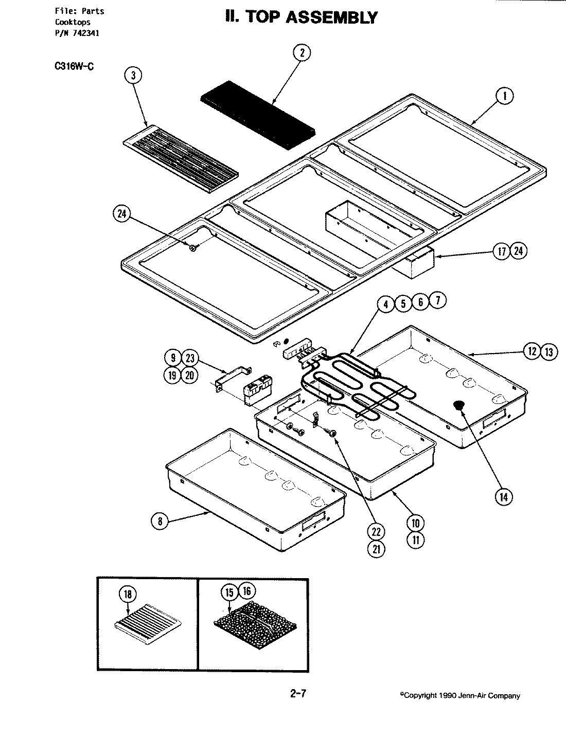 04 - TOP ASSEMBLY (C316W-C)