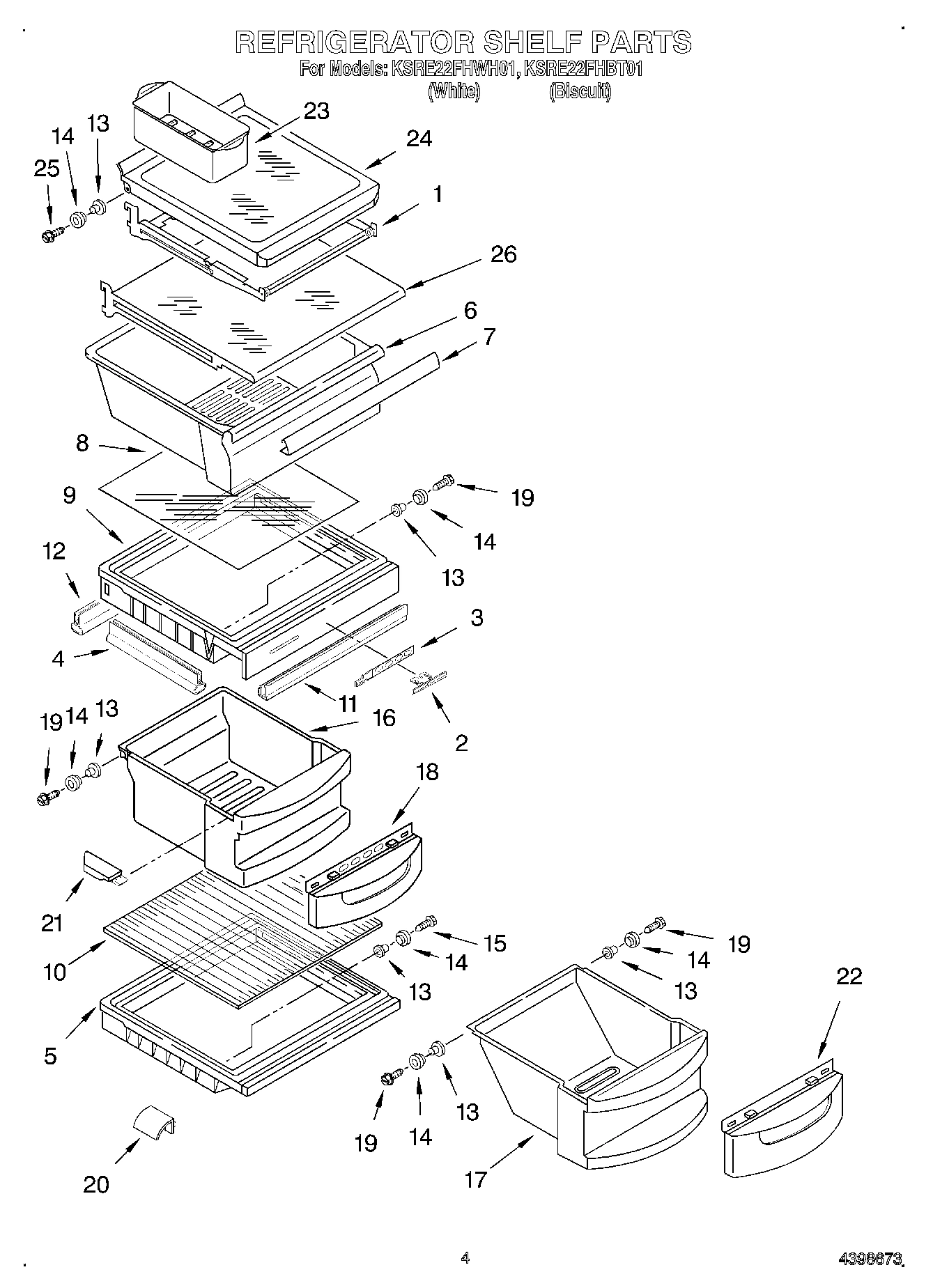 03 - REFRIGERATOR SHELF