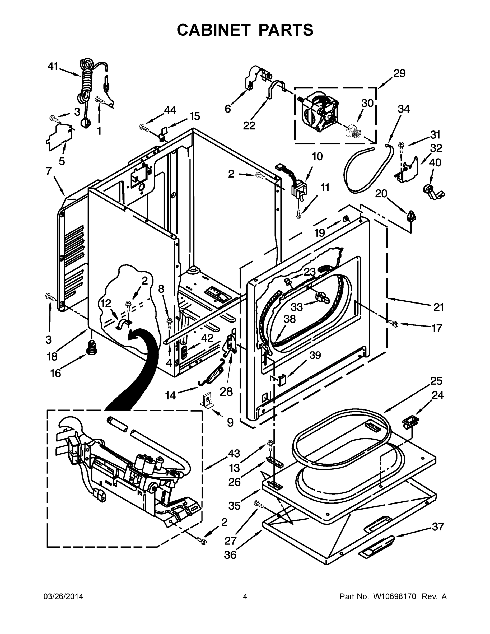03 - CABINET PARTS