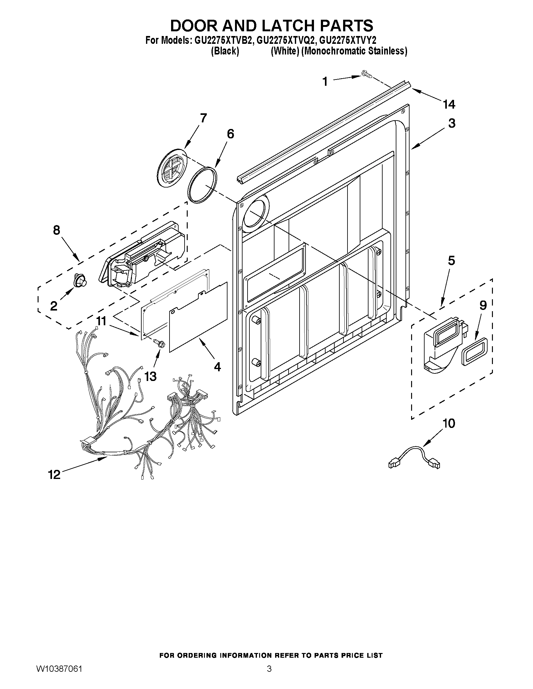 03 - DOOR AND LATCH PARTS