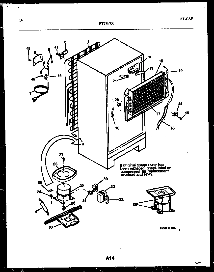 08 - SYSTEM AND AUTOMATIC DEFROST PARTS