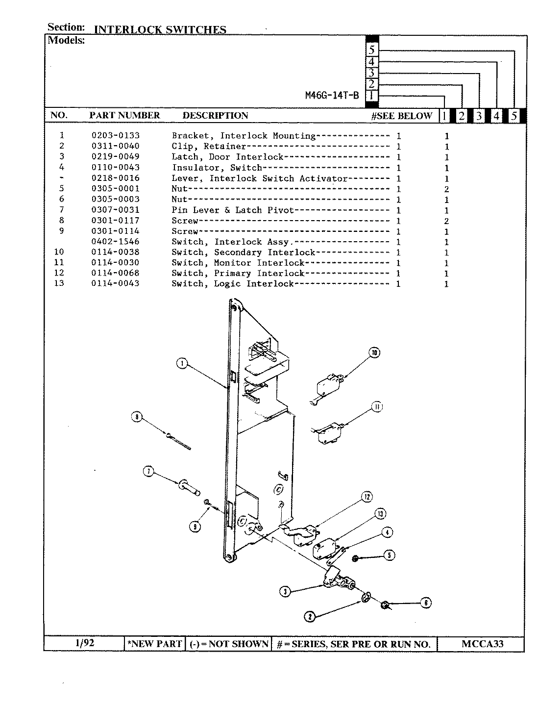 04 - INTERLOCK SWITCHES