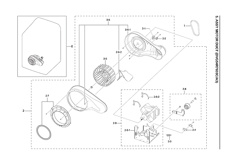 Motor Duct Assembly