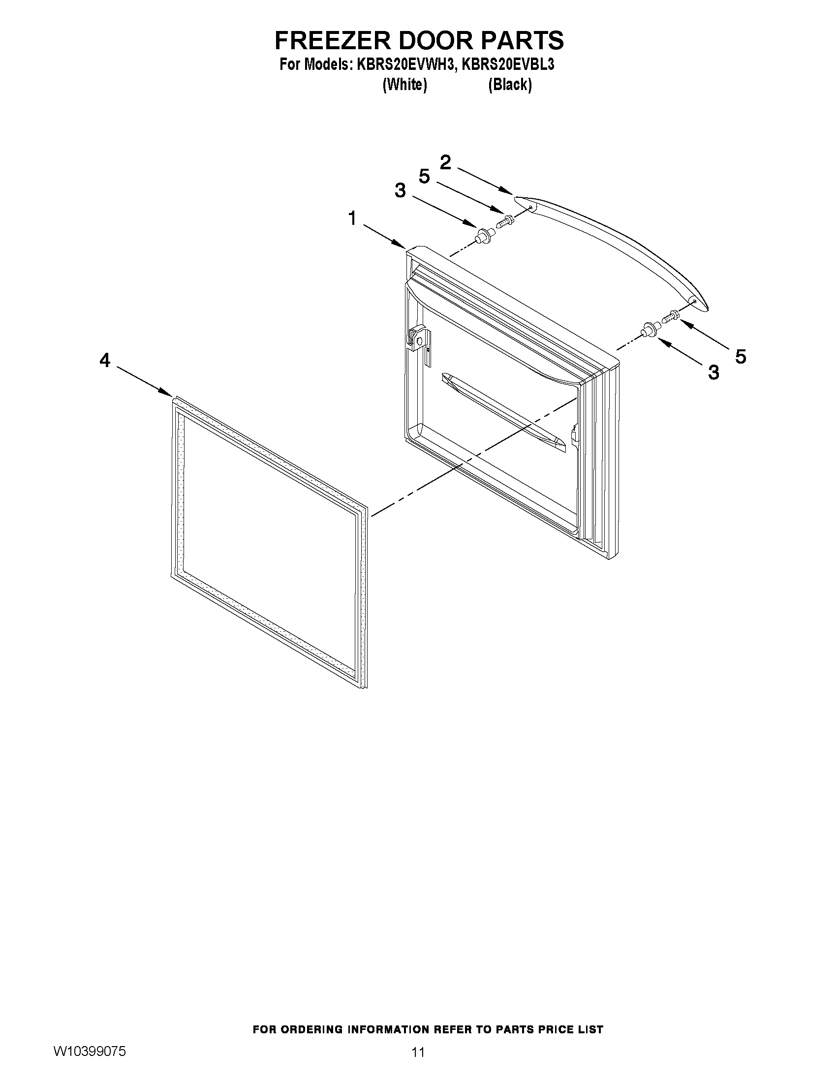06 - FREEZER DOOR PARTS