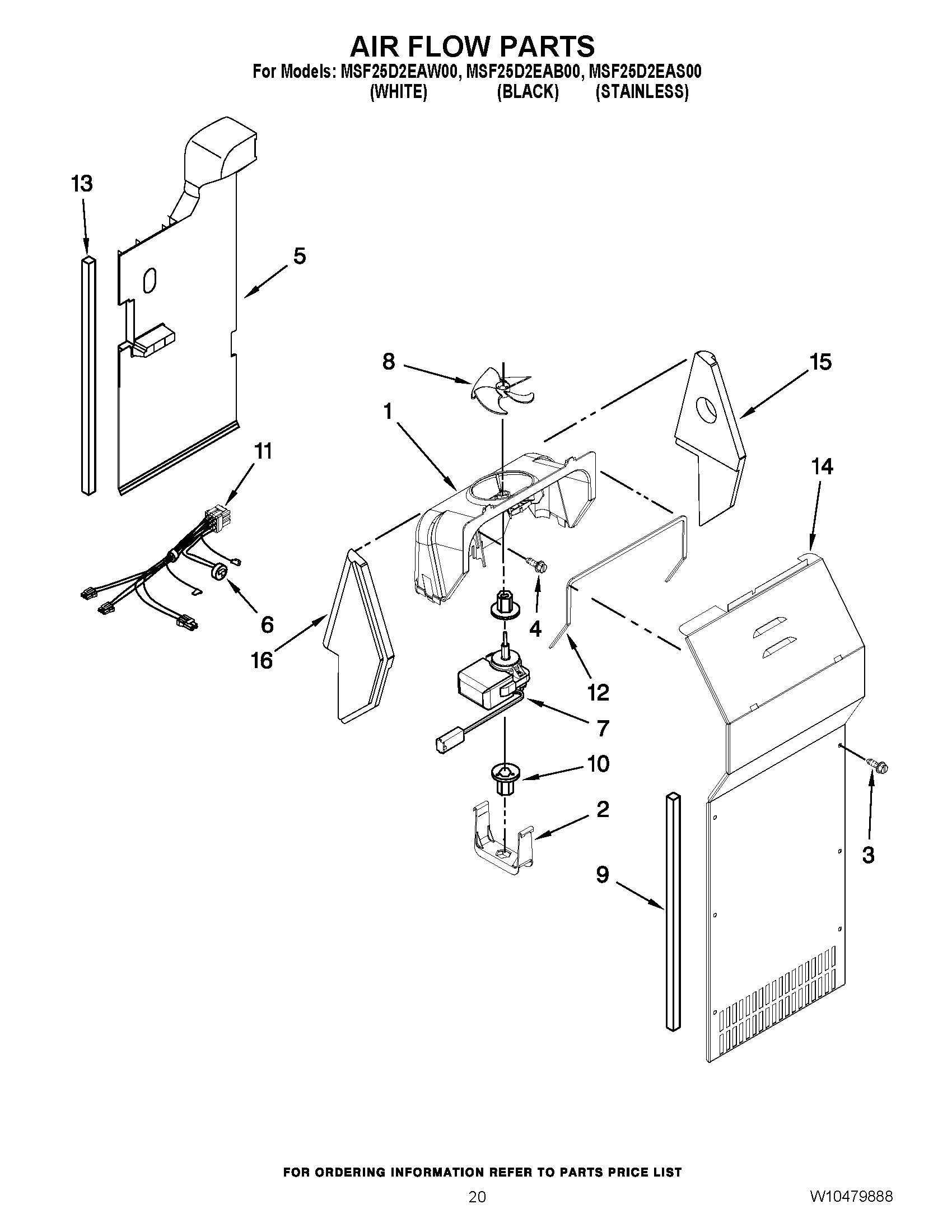 12 - AIR FLOW PARTS